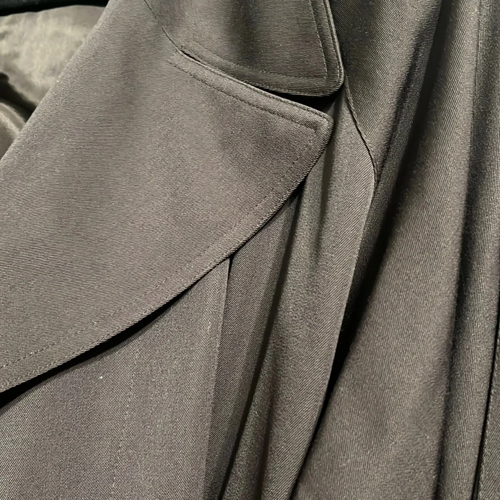 SOLD❌❌❌⭐️Vintage Ellen Tracy Chocolate Brown 100% Pure Wool Jacket  Sz-12 - Picture 10 of 10